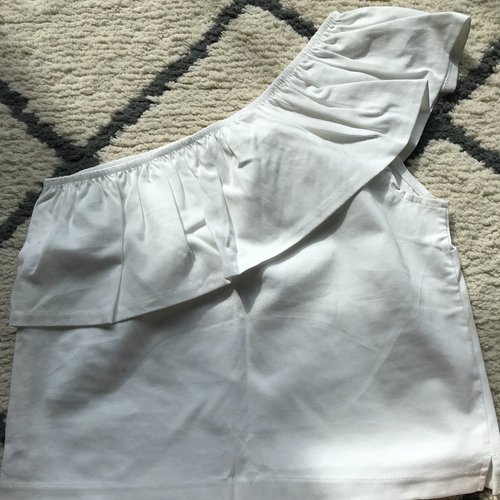 JCrew One-Shoulder Tank - Picture 3 of 3